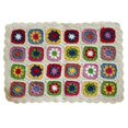 thumbnail image 1 of Handmade Knitted Crochet Crochet Yarn Mat Grandma Daisy Country Style Decorative Tablecloth Home Decor Accessories, 1 of 5