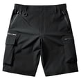 thumbnail image 2 of Aimik Tactical Cargo Shorts for Men Pockets Button Waist Mens Trekking Shorts Summer Quick Dry Sport Shorts for Camping or Outdoor, 2 of 5
