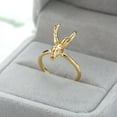 thumbnail image 4 of Antelope Skull Ring Personality For Men And Women Couples, 4 of 5