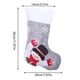 thumbnail image 3 of Teissuly Clearance 11 Inch Unique Red Linen Embroidered Christmas With Lights , Gift Bag Up Christmas(Gray, C) Teissuly WER202308290308, 3 of 7
