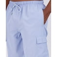 thumbnail image 3 of Real Essentials 3 Pack: Men's Swim Trunks with Cargo Pockets & Mesh Lining (Available in Big & Tall), 3 of 6