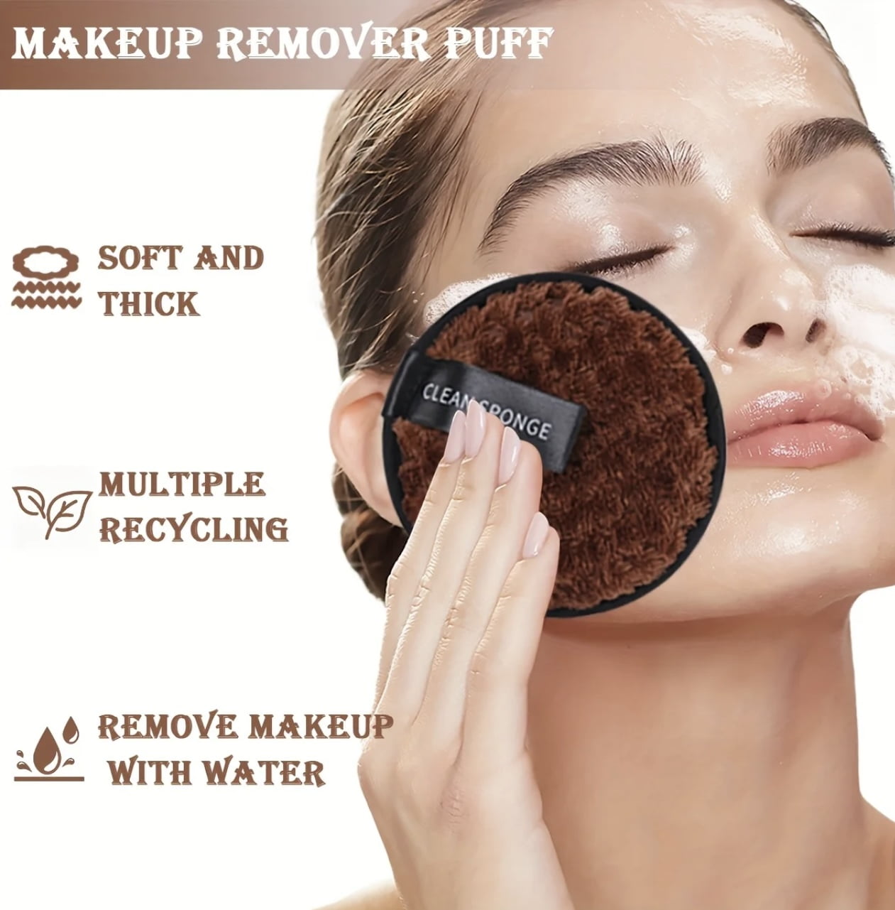 ROHAJSHOP Makeup Brush Set 67 Pcs, Foundation Powder Concealers Eye Shadows Blush Makeup Brushes ,puffs, sponges and Travel bag