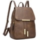 thumbnail image 1 of Mochila KKXIU Trendy de cuero vegano para mujer Z-Brown, 1 of 7