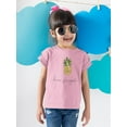 thumbnail image 2 of Buon Ferragosto Pineapple Doodle T-Shirt Toddler -Image by Shutterstock,  3 Toddler, 2 of 4