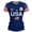 Blue, variant on MEICHEN Women's Summer Cotton Retro 4th of July Tops Short Sleeve 250th Anniversary Usa Graphic Tees Patriotic Blouses Round Neck T Shirts