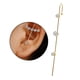 thumbnail image 1 of Pendientes de gancho de orugas pendientes de Clip de cartílago de oreja para mujer niñas escalador - 1 Estilo 1 Yinane Gancho para oreja de joyería, 1 of 7