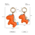 thumbnail image 2 of Leather Horse Key chains for Women Car Key Rings,Green, 2 of 8