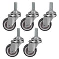 thumbnail image 1 of 5 Pcs Roulettes de 1 Pouce Roulettes Pivotantes Robustes Roulettes de Meubles Roulettes, 1 of 9