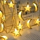 thumbnail image 2 of Cadena de luces de luna y estrella bañadas en oro de Oriente Medio, luz de batería dorada, festival de Gulbang, luz decorativa navideña con forma de luna y estrella hueca, 2 of 4