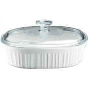 CorningWare French White 1.5 Quart Ceramic Casserole Dish