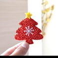 thumbnail image 3 of 8 Unids / set Colores Adornos Navideños Parches No Tejidos para s de Proyectos de Manualidade BLESIY Decoración de fiesta de árbol de Navidad de tela, 3 of 8