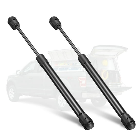 SPEEDWOW 12in 50Lbs/222N Gas Strut Shock Lift Support for Leer Camper Shell ATC Snugtop Pickup Truck Canopy Side Rear Window Replacement Parts Cabinets Truck Pickup Cab Canopy Door,2Pcs
