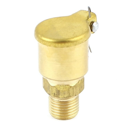 Brass Cover Cap - Unique Bargains M10 Male Thread 15mm Dia Brass Spring Cover Cap Grease Lubricating Oil Cup