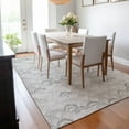 thumbnail image 6 of Addison Rugs Mayfield Washable Coastal Shells Gray Rectangle Rug, 10' x 14', 6 of 6