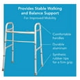 thumbnail image 5 of Carex Aluminium Lightweight Dual-Button Folding Walker for Seniors, 300 lb Weight Capacity, 5 of 7