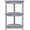 Grey, variant on EP 3 Tier Shower Caddy Organizer Shelf Corner, 14.4 x 11.2 x 22.4 Inches, Rustproof, Plastic Shower Rack Stands for Inside Bathroom, Bathtub, White