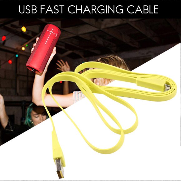 USB Fast Charging Cable Charger Adapter for Logitech UE BOOM 2 /UE MEGABOOM /UE Wonderboom /UE ROLL