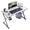 White, variant on DESINO Gaming Desk 47 Inch PC Computer Desk, Home Office Desk Table Gamer Workstation, Simple Game Table, White