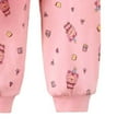 thumbnail image 5 of 2-Piece Kids Girls Casual Set, 100% Cotton Cartoon Prints Multicolor Long Sleeve Loose & Casual for 6 Months-4 Years,Size 2-3T, 5 of 5