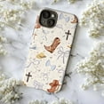thumbnail image 6 of Western Chic Boots & Bows Phone Case, Elegant Country Style with Pearls and Accessories for iPhone 16 15 14 13 12 11 Pro Max Plus Mini, 6 of 6