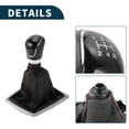 thumbnail image 4 of Perilla de cambio de marchas Unique Bargains con cubierta, perilla de palanca de cambios manual de 5 velocidades para Ford MK3 MK4 MK7 2006-2011, plástico, 4 of 6