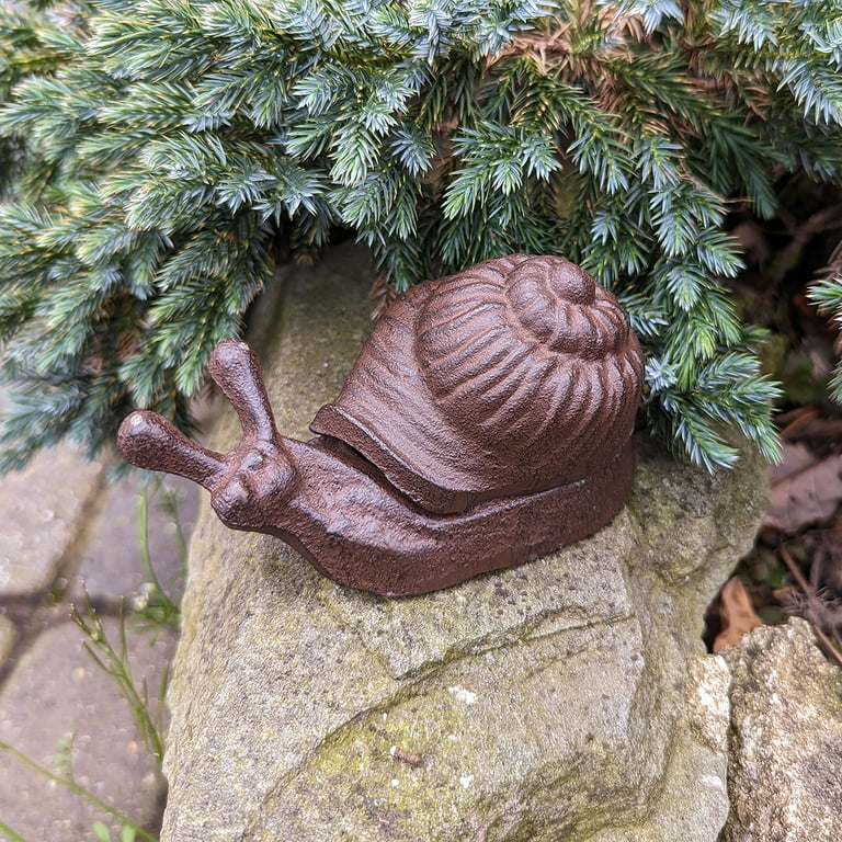 Garden Snail Cast Iron Hide A Spare House Key Door Lock Box Secret Outdoor Decor Garden Snail Cast Iron Hide A Spare House Key Door Lock Box Secret Outdoor Decor