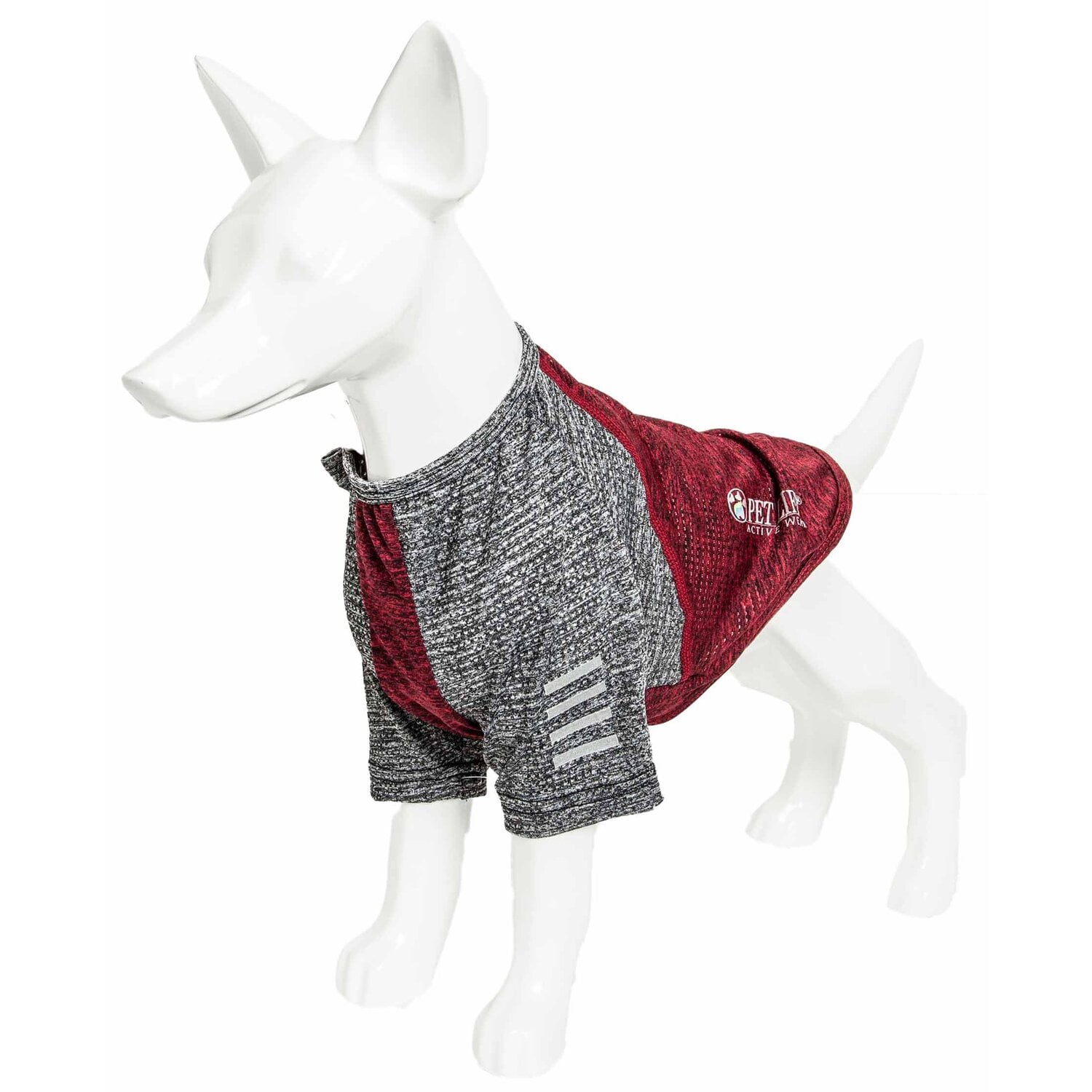 Pet Life ® Active 'Hybreed' 4-Way-Stretch Fitness Performance Dog T-Shirt