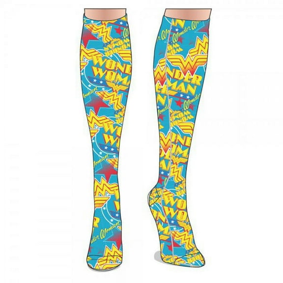 Knee High Sock - DC Comics - Wonder Woman Sublimated New Toys kh2ycjdco
