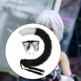 thumbnail image 4 of Juego de orejas y Cola de gato sintética Baoblaze accesorios para la cabeza decoración para Cosplay negro, 4 of 8