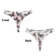 thumbnail image 3 of Balery Vintage Butterflies Tangas de Algodón para Mujer con Estampado – Ropa Interior Sexy, Transpirable, G-string-X-Small, 3 of 6