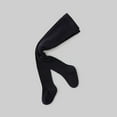 thumbnail image 4 of ATOGUTA Girl's Winter Tights Winter Ribbed Footed Leggings Stocking Pants Size 0-8, Black, 4 of 6