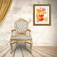 thumbnail image 3 of Velasquez, Deborah 25x32 Gold Ornate Wood Framed with Double Matting Museum Art Print Titled - Fire Water II, 3 of 4