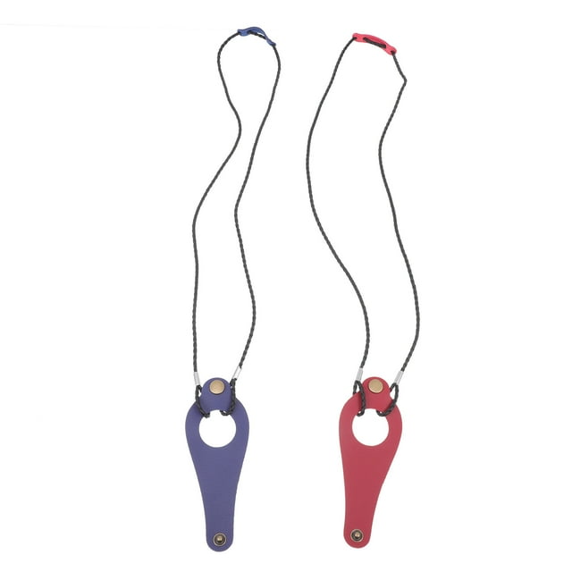 KAKOWELY Chaîne de Lunettes 2 Pcs Style Rétro Chaîne de Lunettes Portable Support de Rangement Antidérapant Corde de Lunettes 20.47"X1.97"X0.08 Pouces