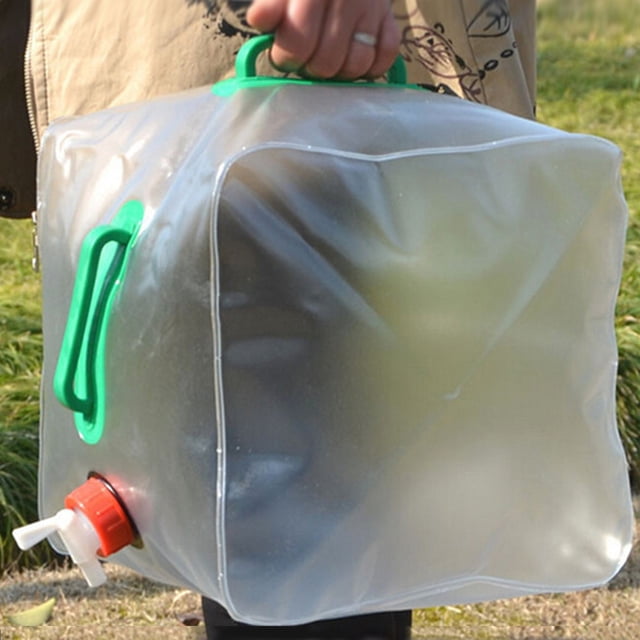 cámping Bolsa de agua plegable para acampar al aire libre 20L para senderismo bolsa contenedora de almacenamiento FLhrweasw Nuevo