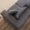 thumbnail image 5 of Corduroy Upholstered - No Assembly Required - Living Spaces - Extra-Wide Seating for Movies, 5 of 6