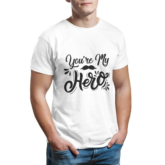 Father's Day Shirt, You're My Hero T-Shirt, Hero Dad Tee, Father's Day Gift, Men's Tee, Gifts For Dad, Birthday Present, Tee Shirt, Men's T-Shirt, Best Dad Shirt, Special Dad Gift
