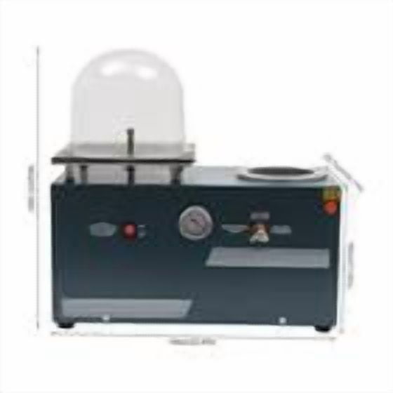 2L Jewelry Vacuum Investing Casting Machine 5CFM Investment Cast Equipment 375w