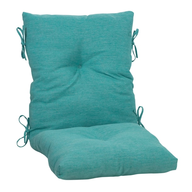 Better Homes & Gardens 44" x 21" Solid Aqua Rectangle Outdoor Chair