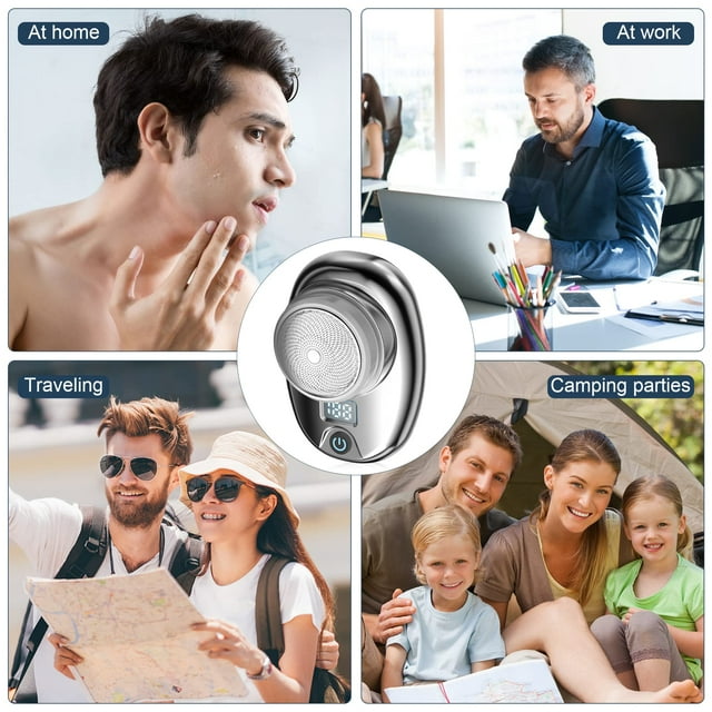 fastboy Electric Shavers Fast And Convenient Shaving Solution For Everyone Comfort Shaver For Men And Women Bright Silver
