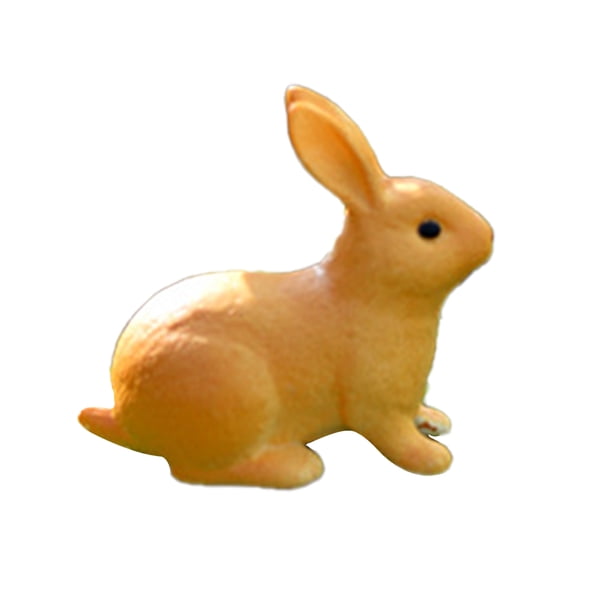 Yuarrent Cosas en miniatura de resina sintética, diseño exquisito duradero, no se desvanecen fácilmente, lindas y llamativas ranas pequeñas, Decoración del hogar Amarillo Yuarrent HA060109-02