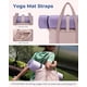 thumbnail image 3 of Bolsa BAGSMART grande para mujer con hebilla para esterilla de yoga, color rosa, 3 of 7