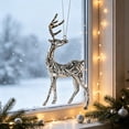 thumbnail image 4 of Kraoden Metal Deer Ornaments for Christmas Tree Decorations, Electroplated Iron Art Holiday Hangings, Elegant Table Decor for Home and Seasonal Layouts, Ideal Gift for Festive Occasions, 4 of 6