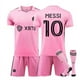 thumbnail image 1 of Major League Soccer Messi No.10 Miami International Jersey Home Away Adult Kids Football Shirt Set Home G Home, 1 of 3