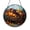 Acrylic 3.5 Inch, variant on Autumn Harvest Cornucopia Stained Glass Suncatcher, Fall Leaves Window Hanging Decor, Seasonal Glass Style Art Accent