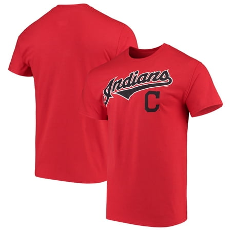 Men's Majestic Red Cleveland Indians Bigger Series Sweep