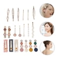thumbnail image 4 of EeaseCA 20 Pcs Pinces à Cheveux Perles Barrettes en Acrylique pour Femmes Pinces de Coiffure Décorations, 4 of 8