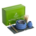 thumbnail image 1 of Juego de té matcha DWEHIXBUY, 7 unidades, con cuenco, batidor, soporte y colador, 1 of 9