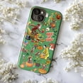 thumbnail image 5 of Curious Monkey Halloween Phone Case, Green Autumn Trick or Treat iPhone Cover, Playful Fall Cartoon Protective Case for iPhone 16 15 14 13 12 11 Plus Pro Max Mini, 5 of 6