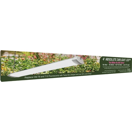 Miracle LED 4FT Full Spectrum LED Grow Light System Replace 250W