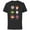 Black, variant on Disney and Pixar’s Toy Story Emoji Moods - Short Sleeve Cotton T-Shirt for Adults - Customized-Black